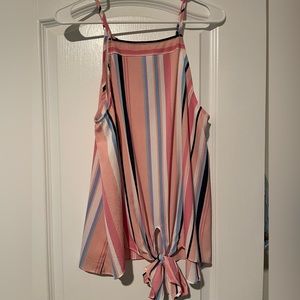 Striped Racerback Top